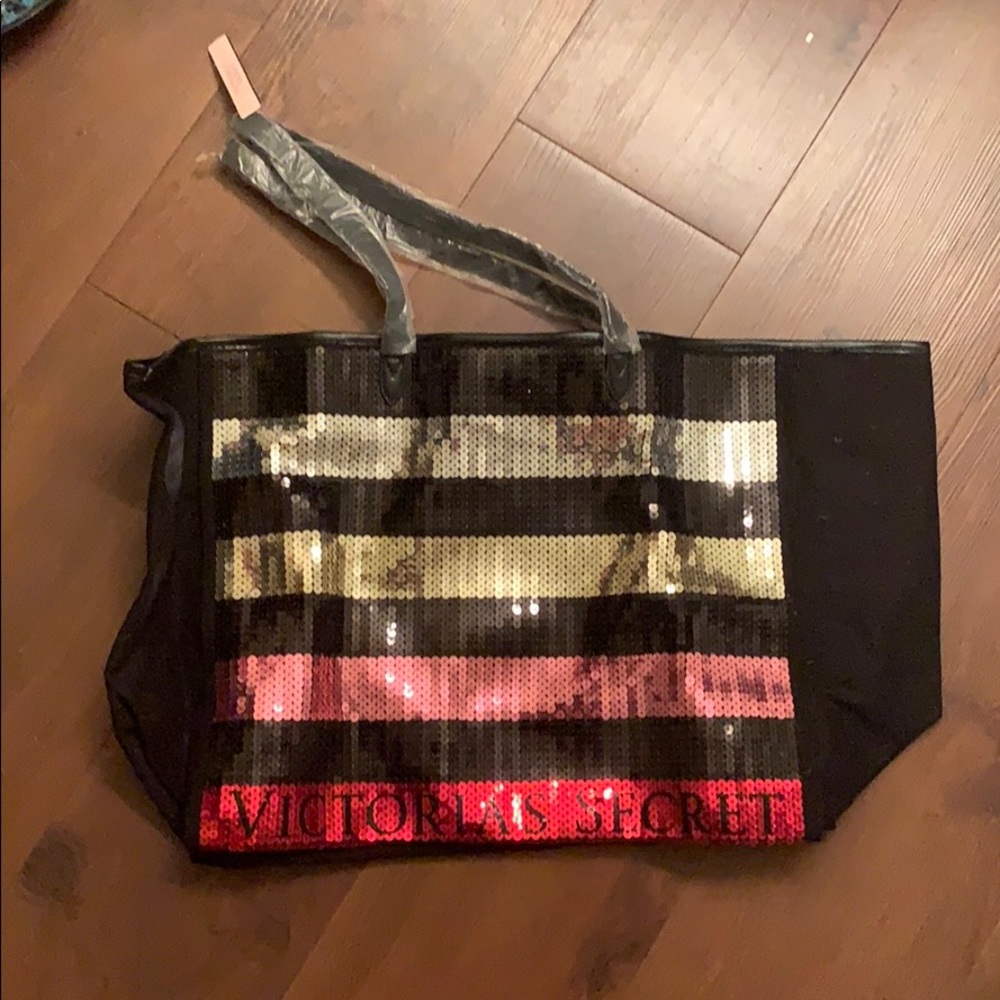Victoria’s Secret Sequin Tote Bag NWT